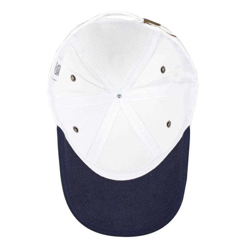 Бейсболка Unit Trendy, белый/т.синий