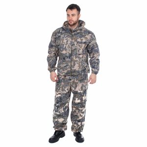 Костюм Стрелок (тк.Смесовая) брюки HUNTSMAN, КМФ лабиринт