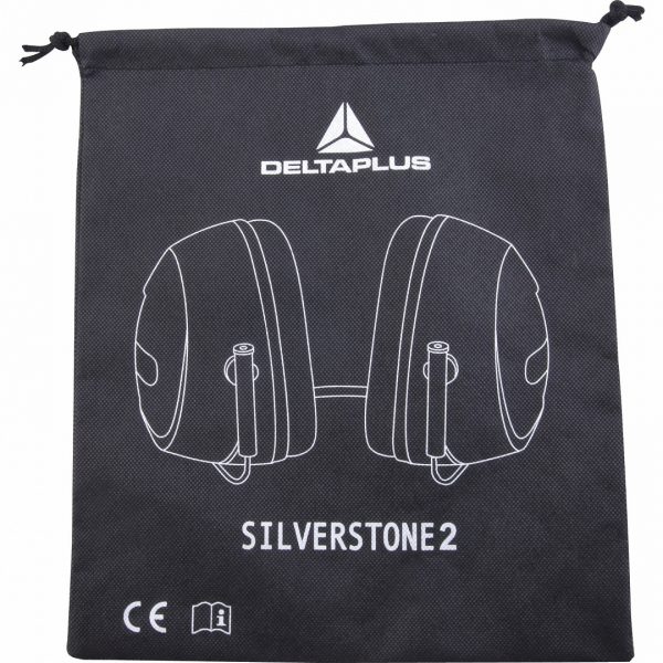 Наушники DeltaPlus™ SILVERSTONE 2 (30дБ) с горизонтальным оголовьем, флуоресцентно-желтые
