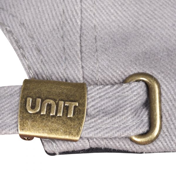 Бейсболка Unit Trendy, серый/черный