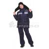 Куртка зимняя Эльбрус (тк. Оксфорд) ПРАБО, т.синий/серый (Кур205)